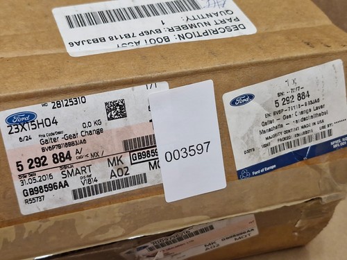 Genuine Ford Focus Mk3 Gear Shift Lever Cover 2011-2015 5292884 NEW OEM - Picture 7 of 12