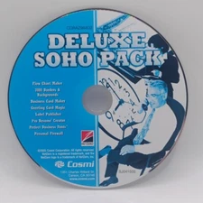 Deluxe Soho Pack PC (PC Cosmi, 2005) Disc Only Mint Windows Computer Software