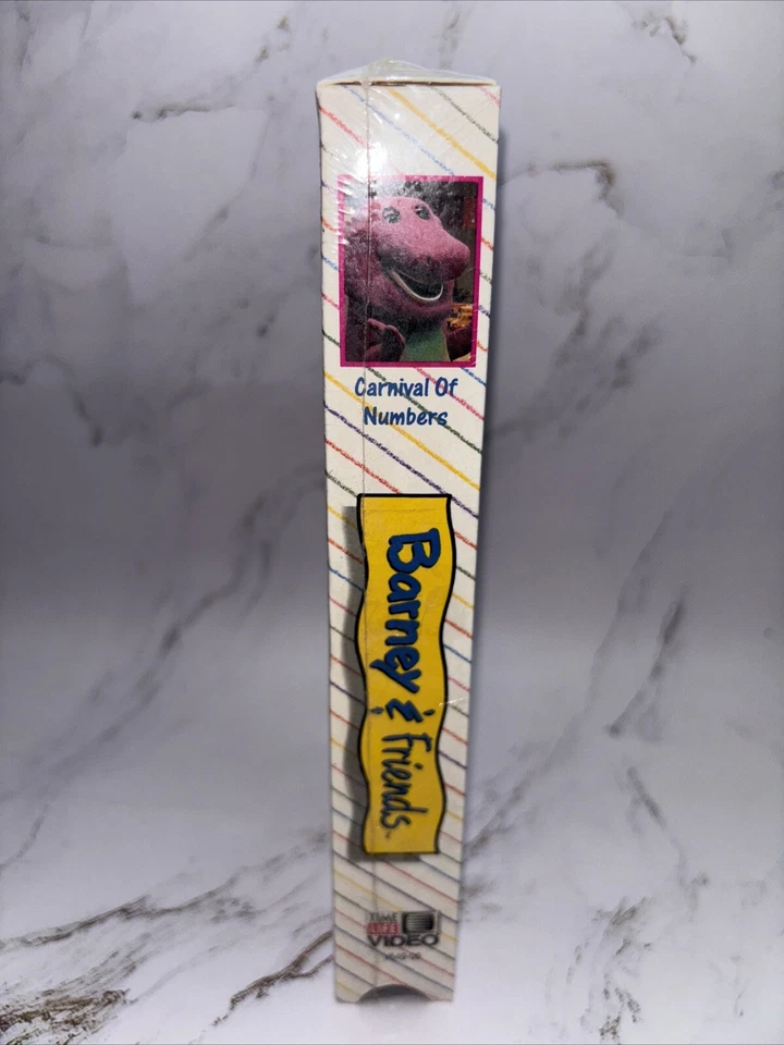 Barney & Friends Carnival of Numbers ~ RARE ~ Time Life VHS FACTORY SEALED!! - Image 3 of 4