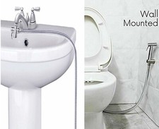 Toilet faucet Handheld Handheld Diaper Sprayer Shower Bidet Spray Hose Holder