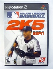 Major League Baseball 2K5 Authentic Sony PlayStation 2 PS2 Game 2005