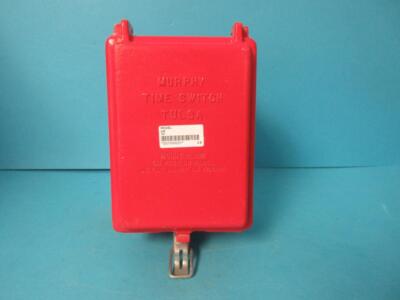 NEW FRANK W. MURPHY 12T 2070031 TIME SWITCH RED WEATHERPROOF CASE/ENCLOSURE ONLY