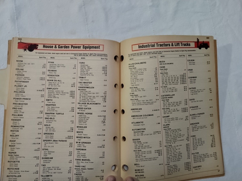 Vintage Champion Master Application Catalog No 5 1977 Spark Plug Company - Picture 6 of 7