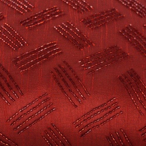designer pillow covers red embroidered cushion cover living room decor pillow 2p - Picture 4 of 7