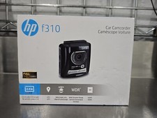 HP Hewlett Packard F310 Full HD 1080P Car Dash DVR with GPS, Brand New NIB Black