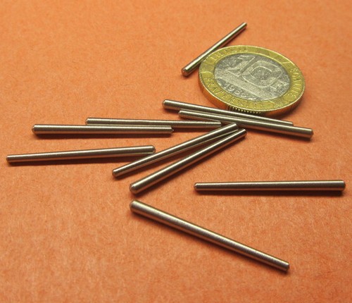 Stainless Steel Taper Pin No 6/0 .078 Large End x .057 Small End x 1.00" L 10 Pc - Picture 8 of 12