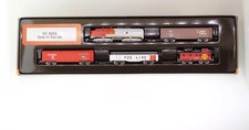 Marklin 8002a Santa Fe Warbonnet F7 5 Piece American Train Set Z Scale Z Gauge