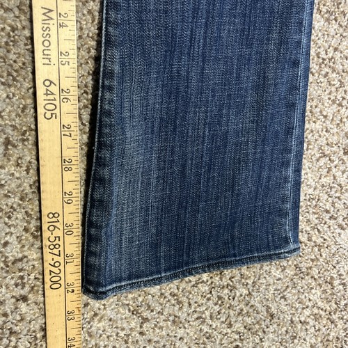 ROCK & REPUBLIC Denim Bootcut Button Flap Back Pockets Jeans 31 X 32 Womens - Picture 8 of 13