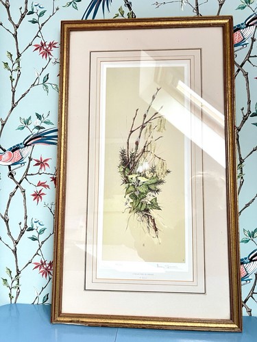 Vintage Harry Spencer Print Collected in Spring Numbered Signed 15x26" 38x66cm - Picture 6 of 9