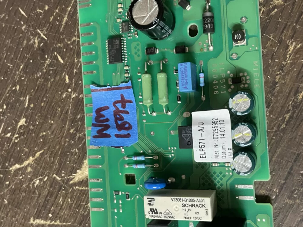 ハイミール Miele Control Board ELP571060406 07295952 06905200 AZ53540