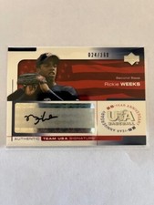 2004 25-Year Anniversary Team USA Rickie Weeks Signatures Blue Ink 24/360