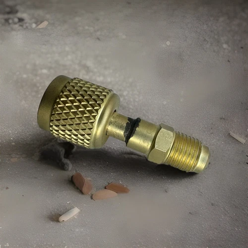 HVAC R32 Reverse Thread 1/4” Female, 1/4” Male Adapter For A2L R454B/R32 Tanks - Picture 6 of 12