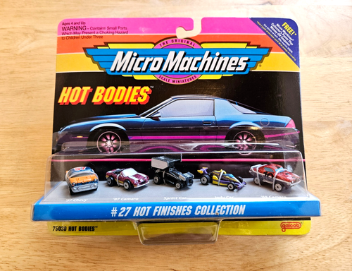 1993 Micro Machines - Hot Bodies # 27 Hot Finishes Collection - Chevy Camaro
