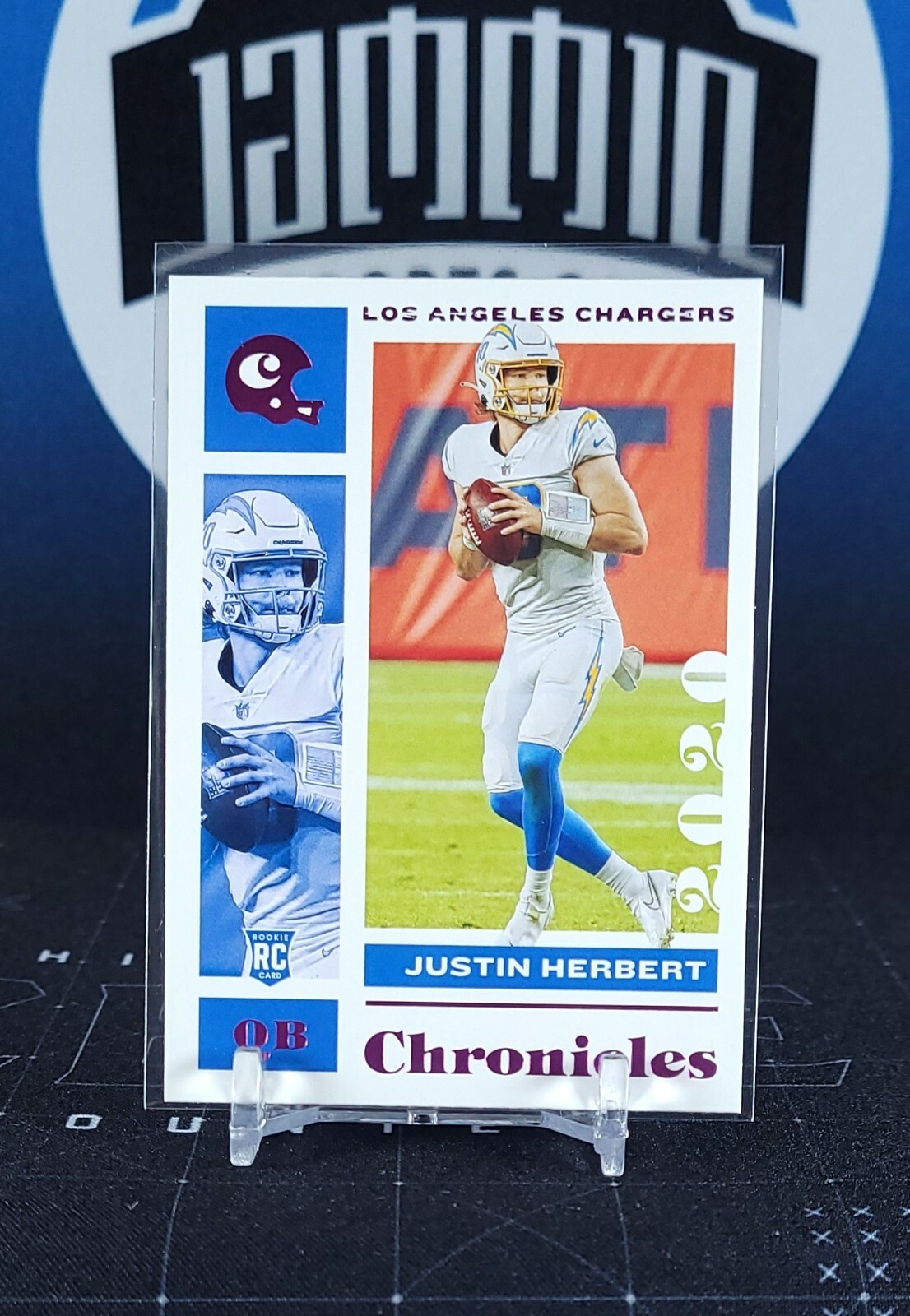 2020 Chronicles Pink 53 Justin Herbert Rookie Chargers