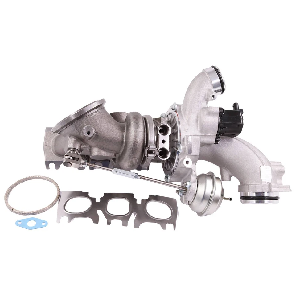 Se adapta a turbocompresor izquierdo mercedes-benz e400 e450 slc43 c43 amg 2760901580 Foto 3 de 4