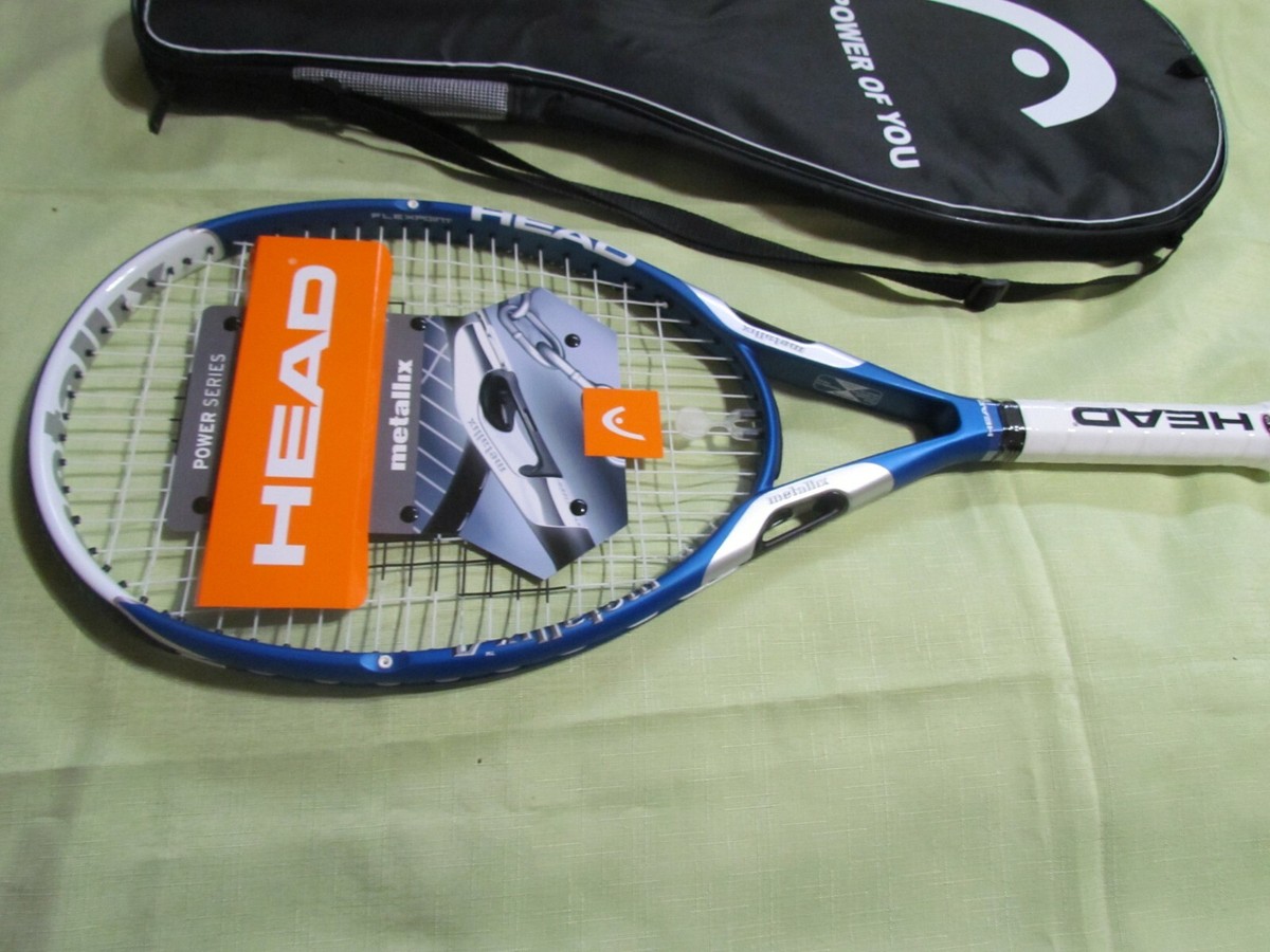 New Head Metallix 4 Power Series 4 3/8 (3) Grip Racquet / Racket