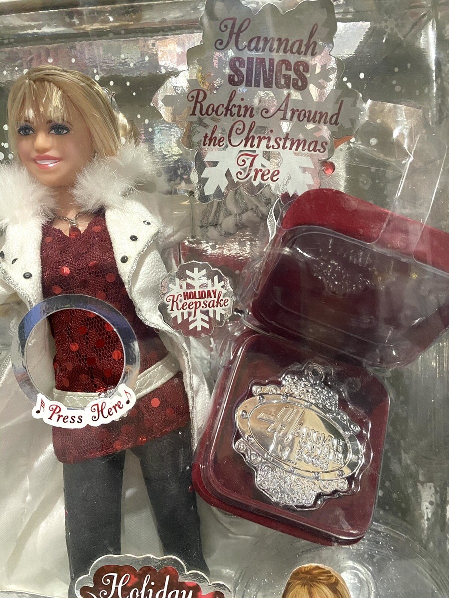 Disney Hannah Montana Holiday Doll “Rocking Around The Christmas