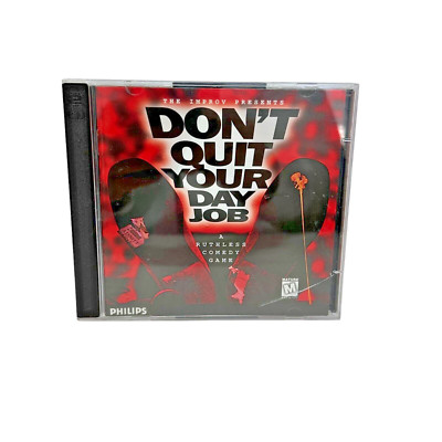 Don't Quit Your Day Job ''A Ruthless Comedy Game'' PC Game 1996