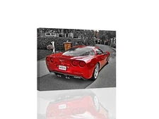 2005 Corvette Coupe - CANVAS OR PRINT WALL ART