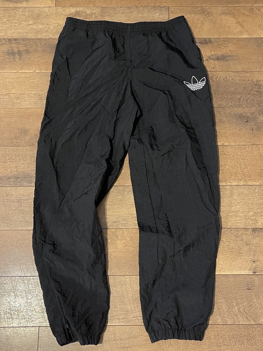 ★人気★ adidas originals Parachute TRACK Pants Vintage 80s Adidas parachute Track Pants Zip Mens Size M