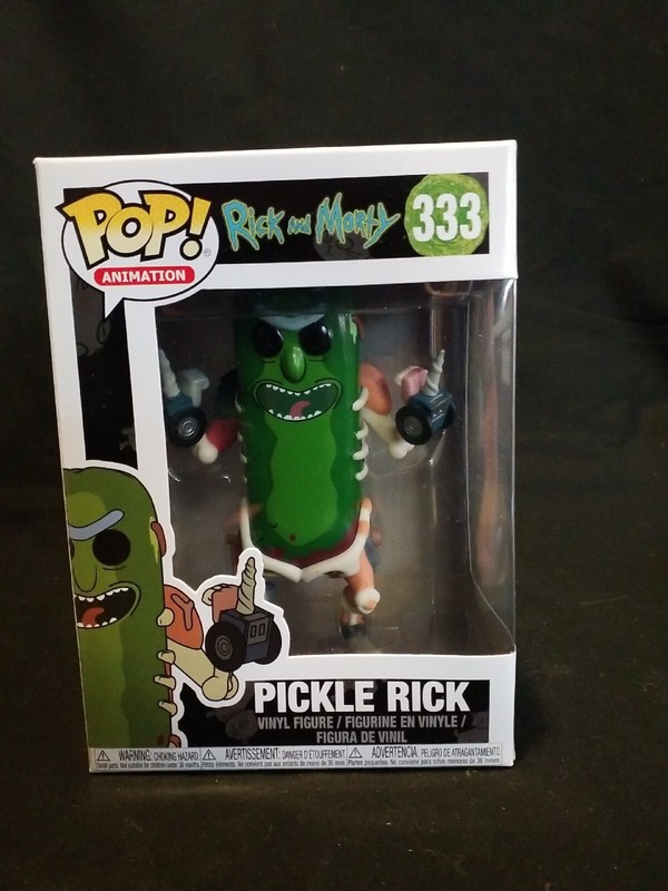 NIB - Funko Pop! Animation - Rick and Morty - PICKLE RICK #333
