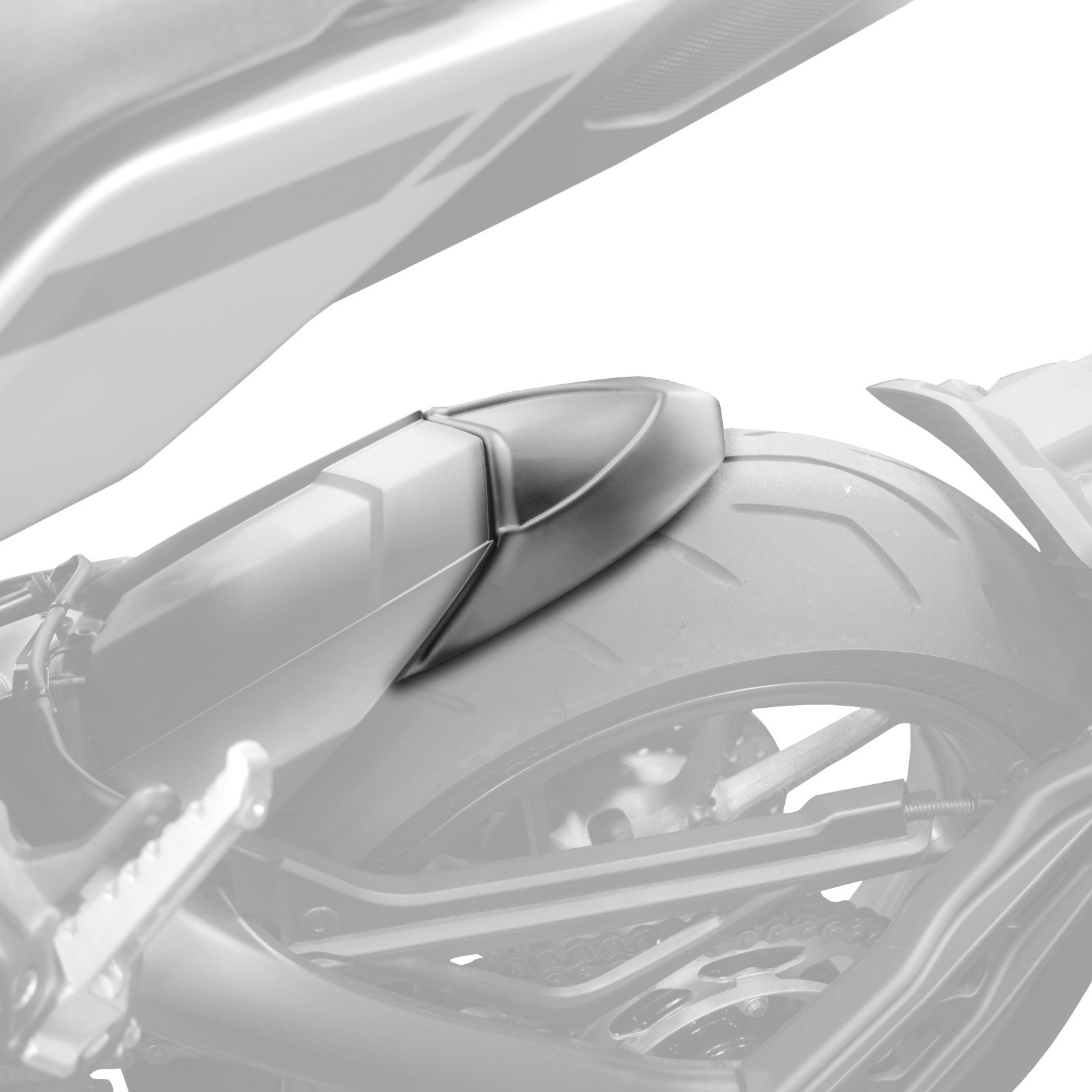 072436 Hugger Extension for Yamaha MT-09/Tracer/XSR900 for OEM hugger)