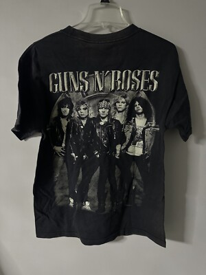 Guns N Roses Shirt M Vintage 80s Y2K Mexican Boot Skull Concert 