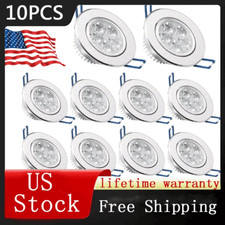 10-20PC 9W/12W/15W LED Downlight Dimmable Spot Panel light Ceiling Lamp