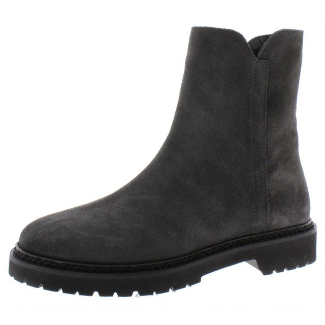 dkny black ankle boots