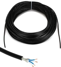 Canare L-4E6S Star Quad Bulk Microphone Cable - Black 250 Foot