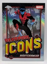 2025 Topps Chrome Deadpool - Icons Nightcrawler #DI-6 - Rainbow Foil