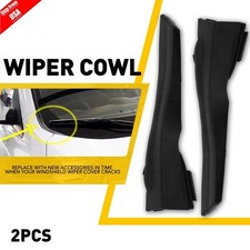 Windshield Wiper Cowl Covers For Hyundai Tucson Ix35 2010-2015 Deflector Black
