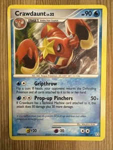 Crawdaunt 22/146 Legends Awakened Rare Pokemon VLP