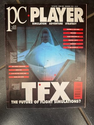PC Player Magazine Issue 1 (One) December 1993 Very Good Condition First Issue