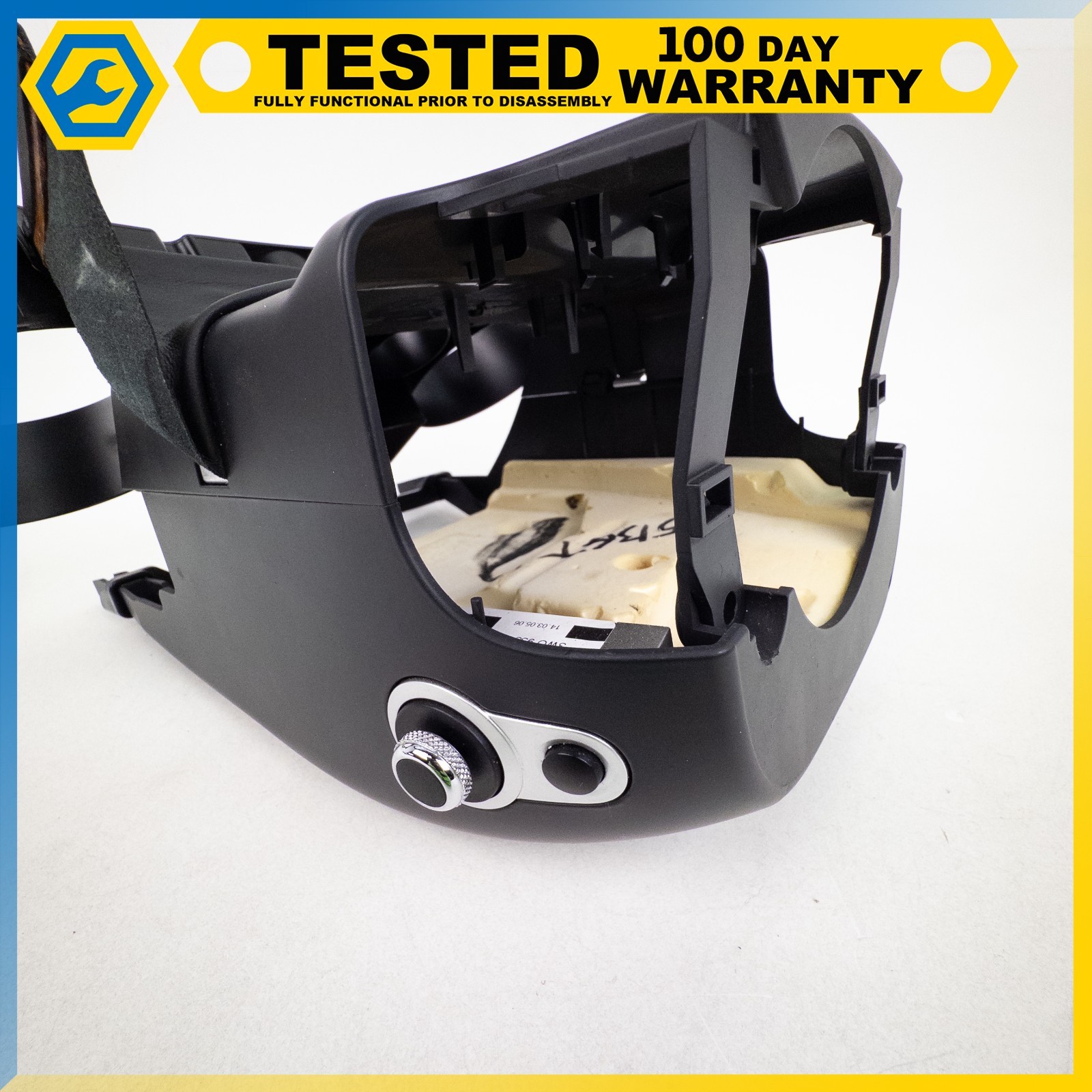03-13 BENTLEY CONTINENTAL GT UPPER & LOWER STEERING COLUMN COVER TRIM OEM