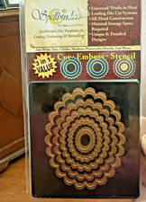 Spellbinders Classic Scallop Oval Small Metal...