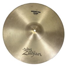 Used Zildjian A Medium Thin Crash Cymbal 18" - Good