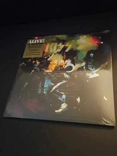 KISS—Alive!—50th Anniversary Colored Vinyl Edition—Still Sealed