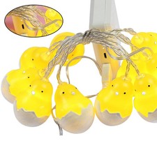  1.5m Yellow Chicken LED Lights Room Courtyard String Light Decoration Easter 15.39 per metre
