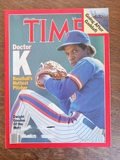 Time Magazine April 7, 1986 Dwight Gooden Cover Mets Doctor K Baseball 