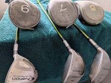 Adams Ovation Offset Fairway Wood Set 5 7 9 Tight Lies Graphite RH w Headcovers