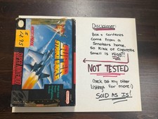 Super Strike Eagle Nintendo SNES BOX  *Read Description