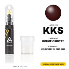 Lackstift F&uuml;r Citroen ZX KKS Rouge Griotte Kit Original Auto Lack Farbe