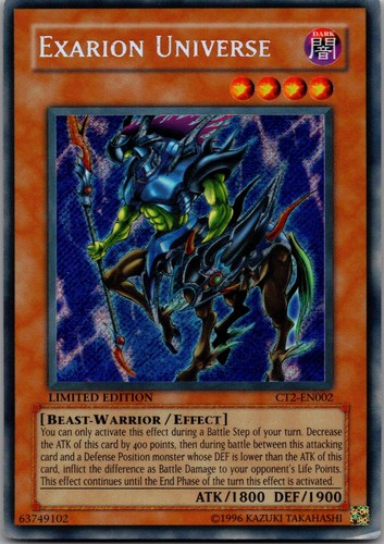 Exarion Universe CT2-EN002 YuGiOh Collectible Tins 2005 card