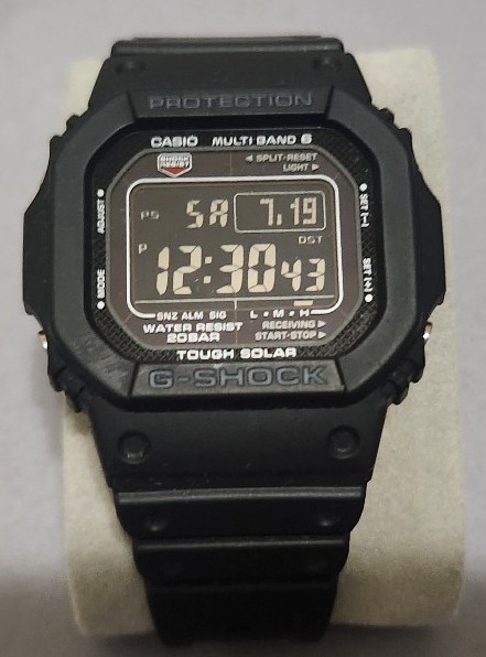 CASIO G-SHOCK GW-M5610U-1BJF SOLAR RADIO WAVE MULTIBAND 6 20 ATM