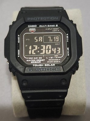 CASIO G-SHOCK GW-M5610U-1BJF SOLAR RADIO WAVE MULTIBAND 6 20 ATM