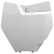 Numéro de départ (plastron), couleur blanche assortie pour KTM SX, SX-F, XC