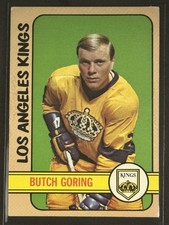 1972-73 Topps - Butch Goring #72 Los Angeles Kings Ice Hockey Card
