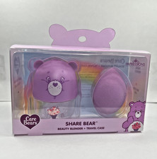 New in Package Care Bear Share Bear Beauty Blender with Travel Case