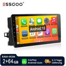 Autoradio 9" Android 15 2+64G per Toyota Auris 2006-2012 GPS Navi WIFI BT RDS FM